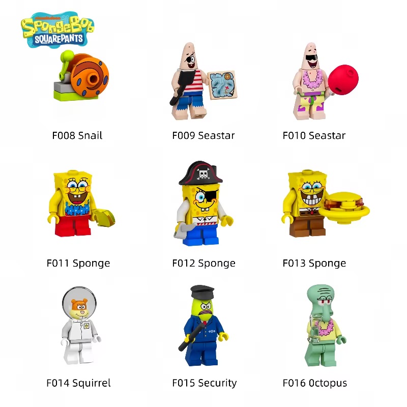 spongebob stavebnice